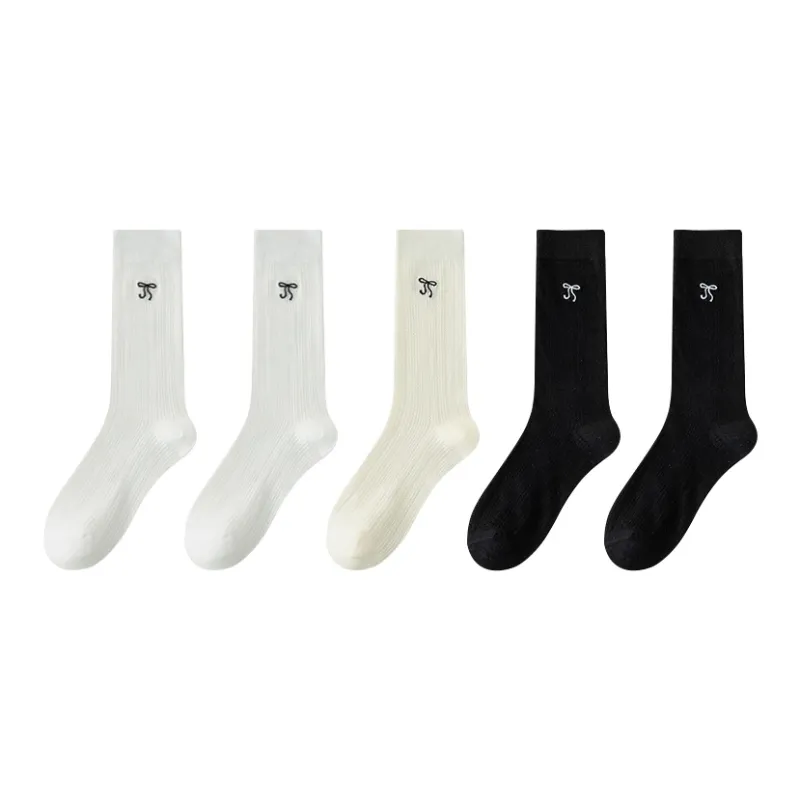 GRACEWELL Mid-Calf Socks Women's 5 Pack-15
