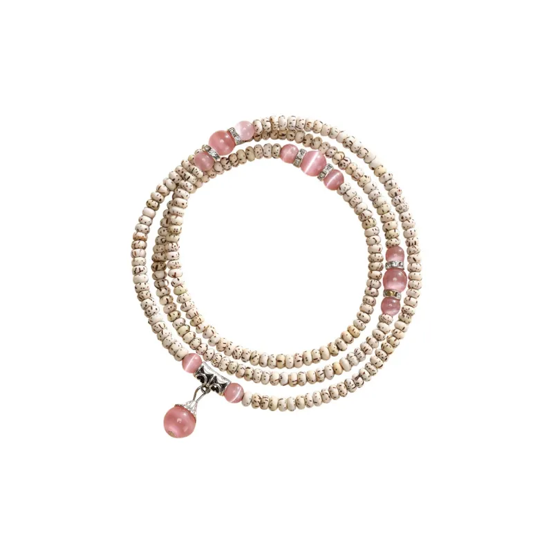 JIUHUASHAN Star Moon Bodhi Seeds Bracelets Unisex-10
