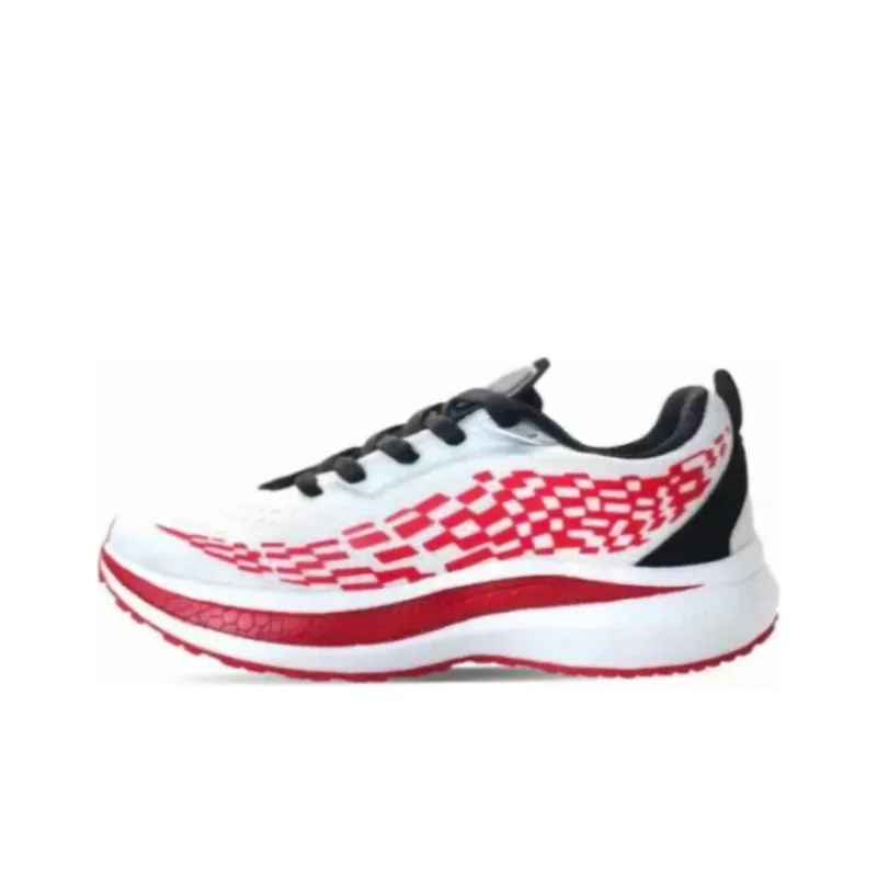 HIWALK Low-Top Running Shoes Women's Flame Red-1