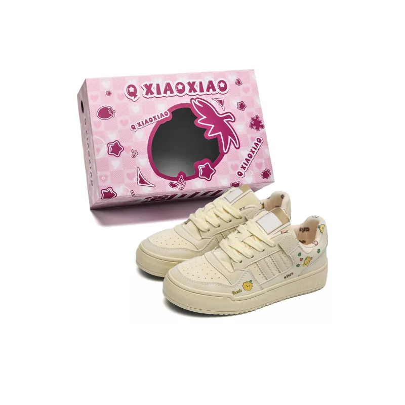 Circle Small Coverage Abrasion Resistant Lightweight Low Top Skateboard Shoes Women's-4