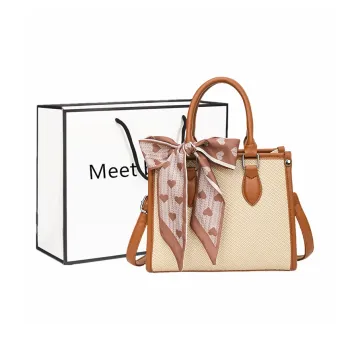 Fitchell PU Shoulder Bag Multi Functional Square Bag Handbag Regular Women's Multicolor