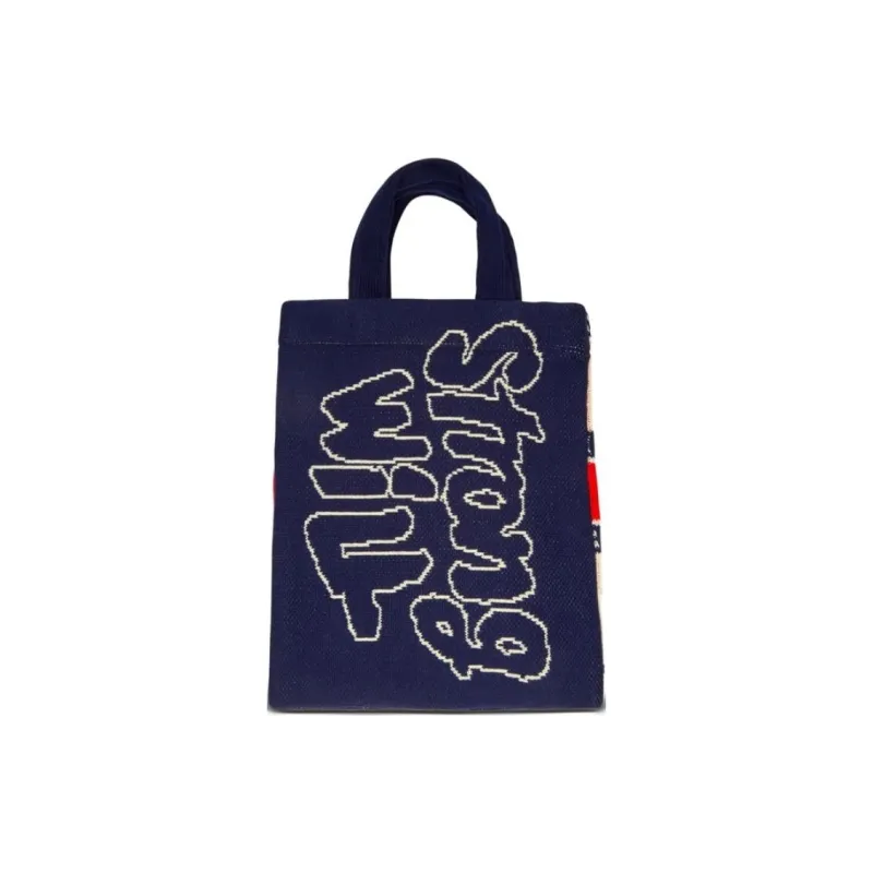COMME DES GARCONS SHIRT Polyester Tote Bag Shopping Bag Handbag Men's Marine Blue Multicolor-1