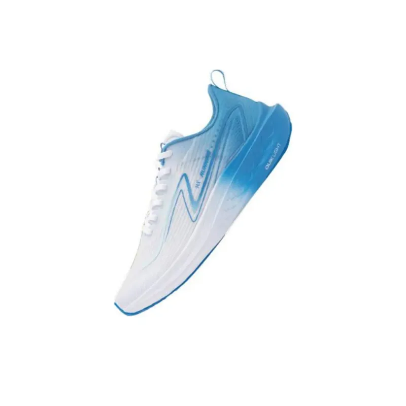 361° Flying Fish 3.0 Cushioning Breathable Low-Top Casual Running Shoes Men's White Blue-1