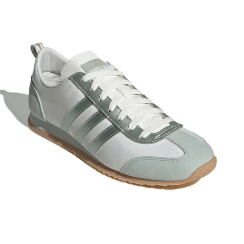 Adidas VS JOG 2.0 Cushioning Wear Resistant Low Top Casual Shoes Unisex Gray-2