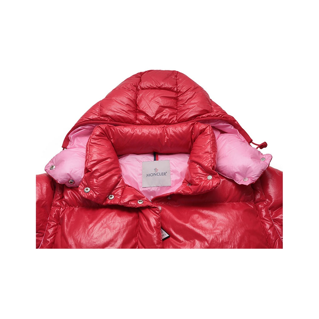 Moncler Down Jackets Women's Red - POIZON