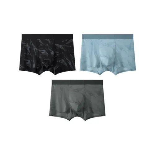 Qiao Ni Tong Underpants Men's 3 Pack