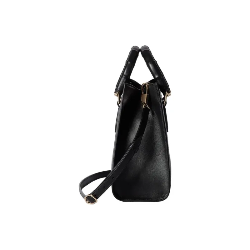 GUCCI Diana Leather Tote Bag, Shopping Bag, Shoulder Bag, Handbag Medium Size Women's Black-1