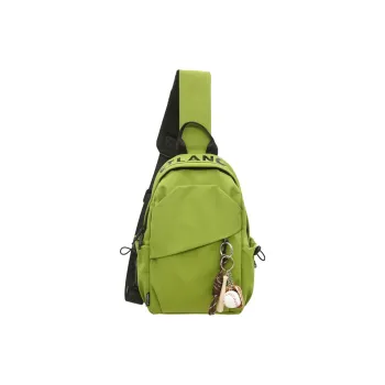 YUANTUZHE Nylon Small Backpack Sling Bag Regular Unisex Brown