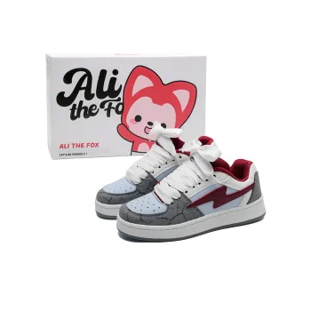 ALI THE FOX Anti Slip Wear Resistant Lightweight Breathable Low Top Skateboard Shoes Unisex