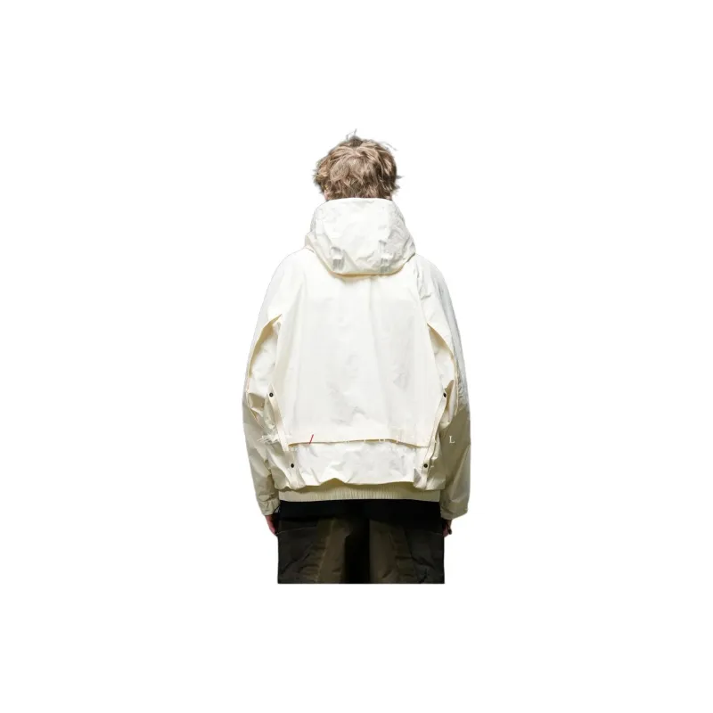 YIMAI Trench Coats Men Beige-1
