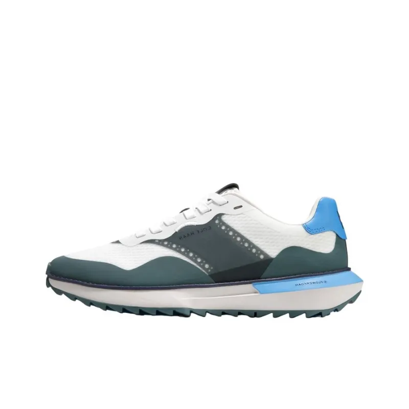 COLE HAAN Sports And Casual Shoes Durable Breathable Low-Top Casual Shoes Men's White Blue-0