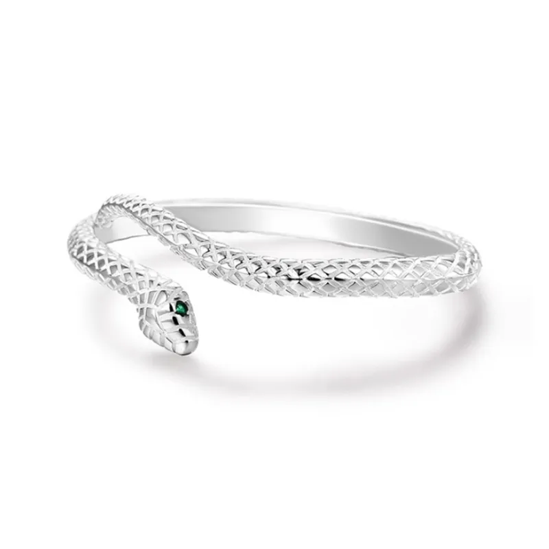 YINZHIXING 999 Fine Silver Bangles Women's-0
