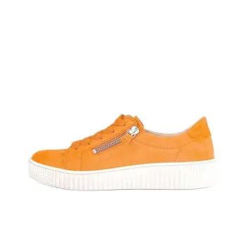 Gabor Fashion Low Top Skateboard Shoes Women's Orange