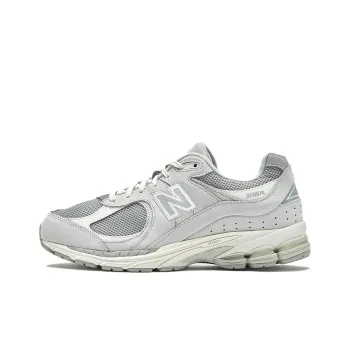 New Balance NB 2002R Anti Slip Wear Resistant Low Top Casual Running Shoes Unisex Light Gray