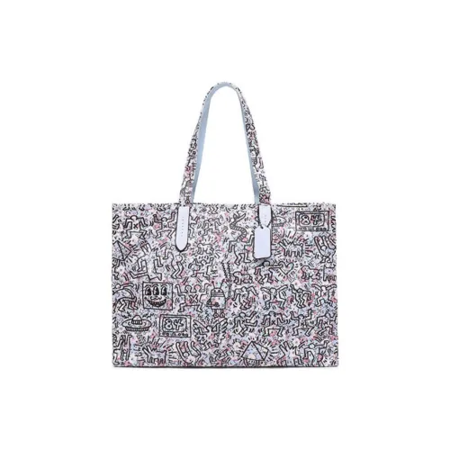 Keith Haring X COACH Recycled Tote Shoulder Bags