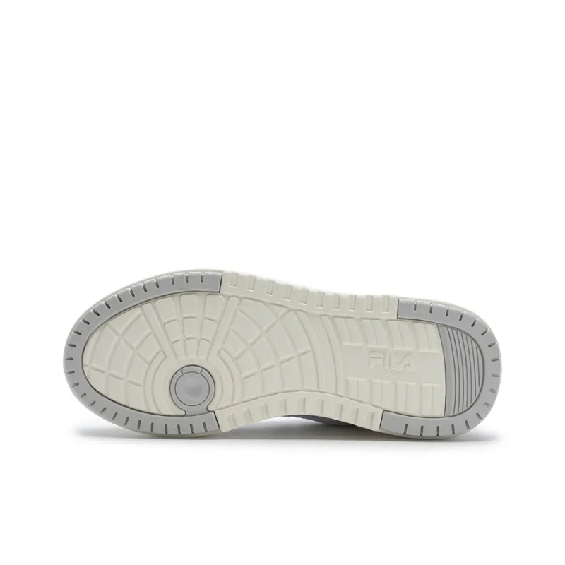 FILA Abrasion-Resistant Low-Top Skateboard Shoes Women's White Gray-4