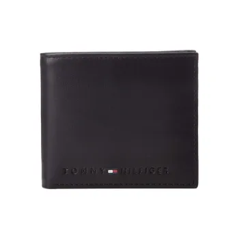 Tommy Hilfiger Leather Wallet Men's Black