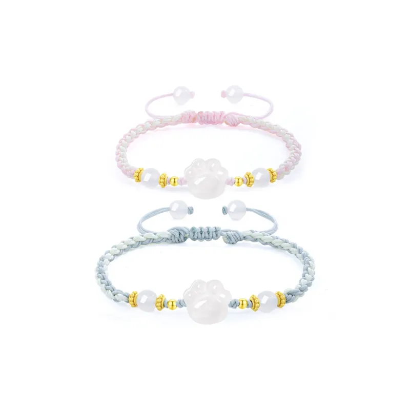 Lao Feng Xiang Chalcedony Bracelets Unisex-0