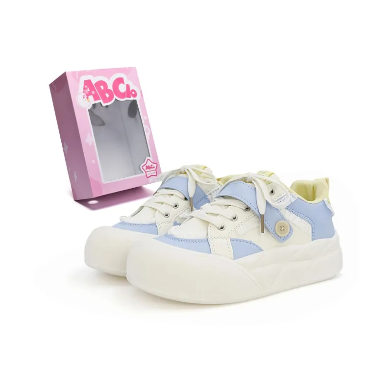 ABCIO Coverage Cushioning Height Increasing Low Top Skateboard Shoes Women's-0