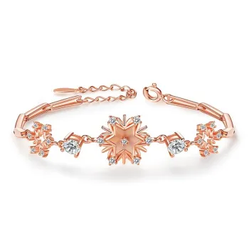 GOOUI S925 Silver Bracelets Women's