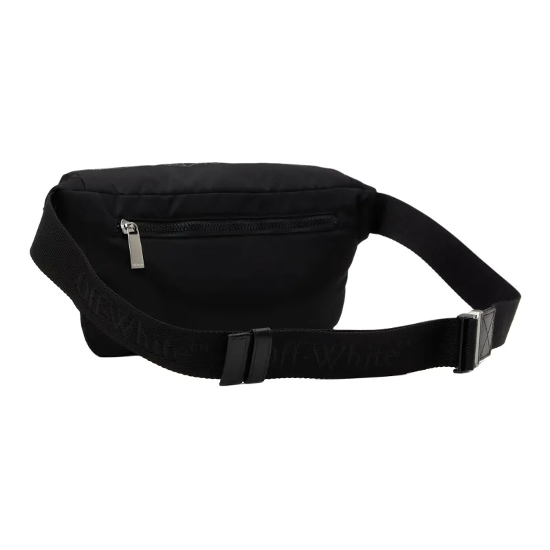 OFF WHITE Logo Printed Zipped Belt Bag-2