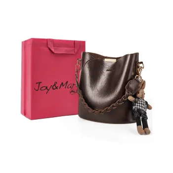 Joy&Mario Practical Lightweight Minimalist Style Solid Color Advanced Outing And Commute Style Regular Women's Coffee