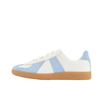 Norman Walsh Anti Slip Wear Resistant Low Top Skateboard Shoes Unisex White Blue