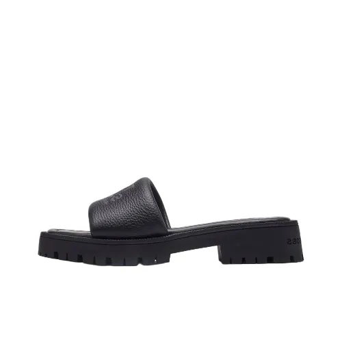 MARC JACOBS Slide Slippers Women's Black
