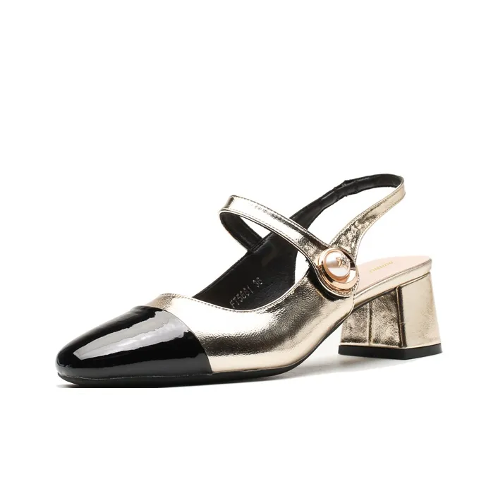 Dunnu Slim Heel High Heels 5cm Women's Box Included-6