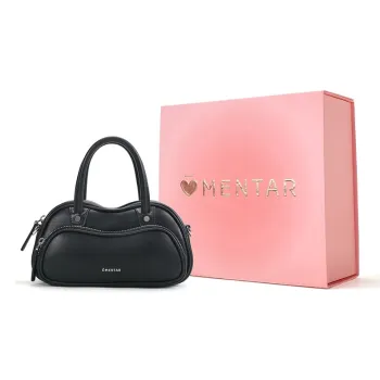 Omentar Cow Leather Boston Bag Frog Handbag Medium Size Women's Multicolor