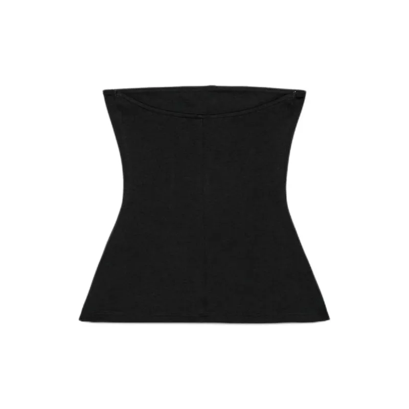 ZARA Strapless Top Women's Black-1