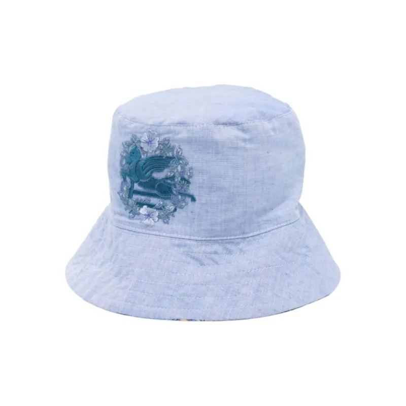 ETRO Kids Reversible Cotton blend Bucket Hat-0