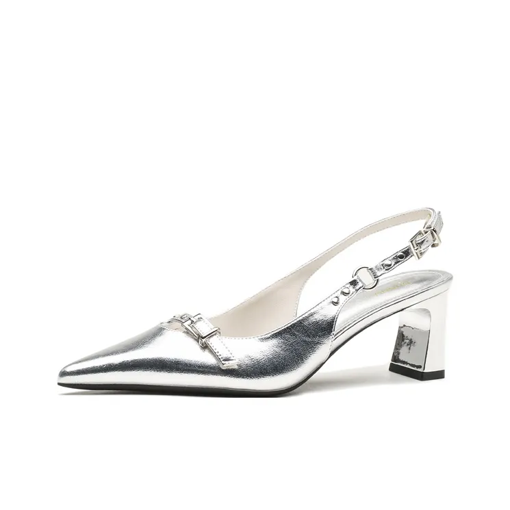 Dunnu Chunky Heel High Heels 6cm Women's Box Included-12