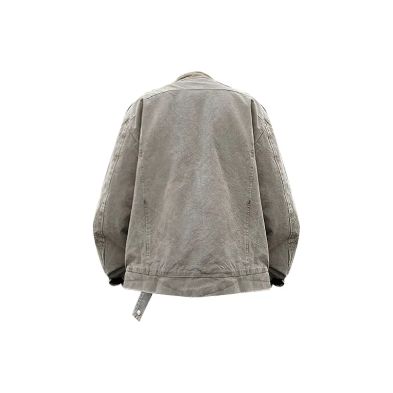 LA'T.WEEKEND Denim Jacket Unisex Gray-1