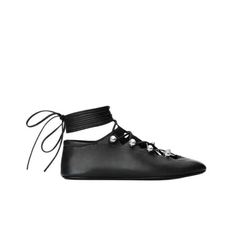Alexander Wang Vyolette Casual Single Shoes Women's Black-1