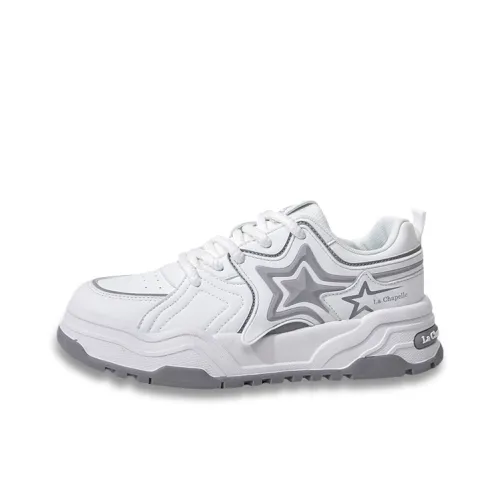 La Chapelle Commute Comfortable Versatile Everyday shoes had Wear Resistant Height Increasing Casual shoes had Men's White Gray