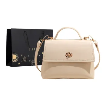 Yi Brigade PU Handbag Crossbody Bag Women's White/Khaki/Coffee/Black
