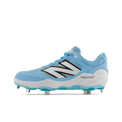New Balance Anti Slip Wear Resistant Soccer Shoes Men's Blue