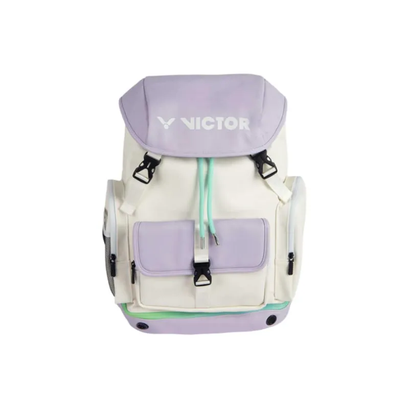 VICTOR Badminton Racket Bags Backpack Bright White With Lavender Women's-0