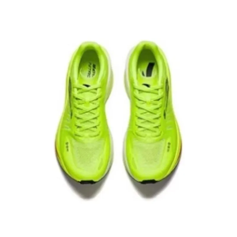 Anta Coverage Rebound Low Top Running Shoes Men's Neon Green-3
