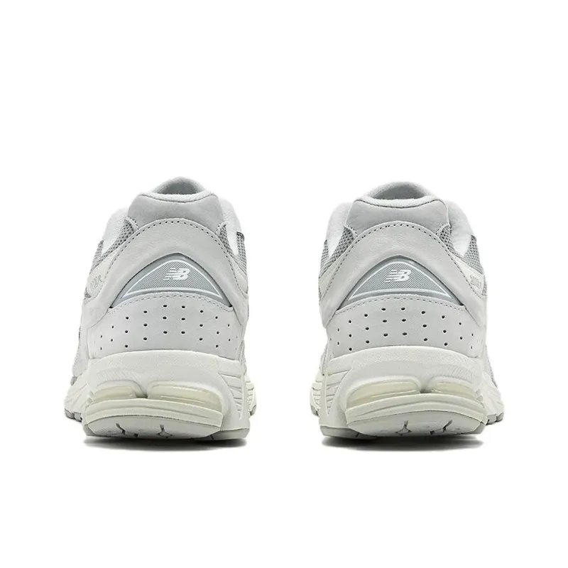 New Balance NB 2002R Anti Slip Wear Resistant Low Top Casual Running Shoes Unisex Light Gray-4