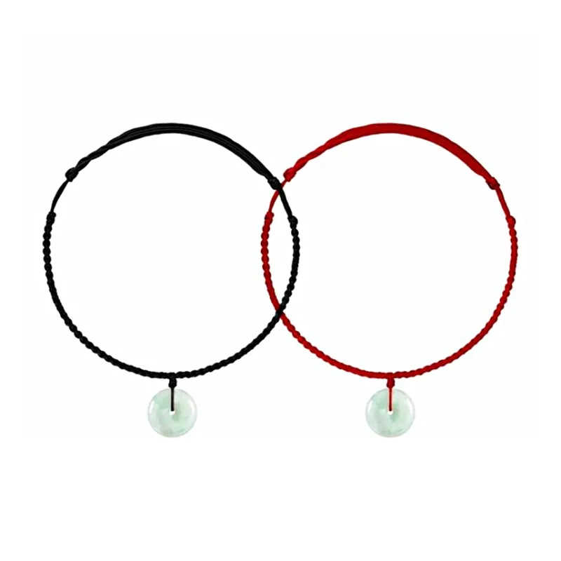 FMC Bean Type Jadeite Necklaces Unisex-7