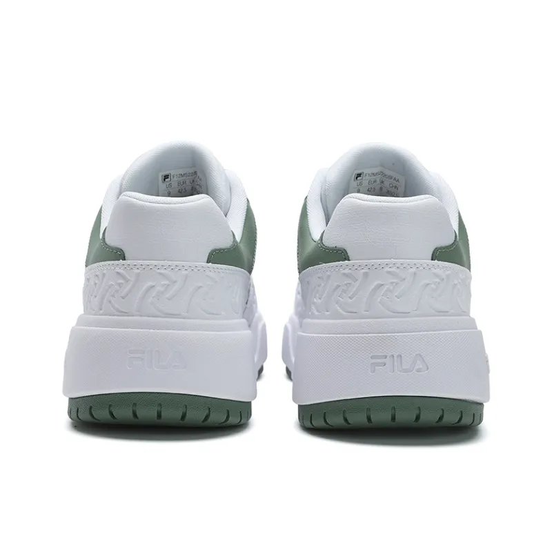 FILA CAMPUS Square Shoes Cushioning, Wear Resistant Low Top Skateboard Shoes Men's Green-4