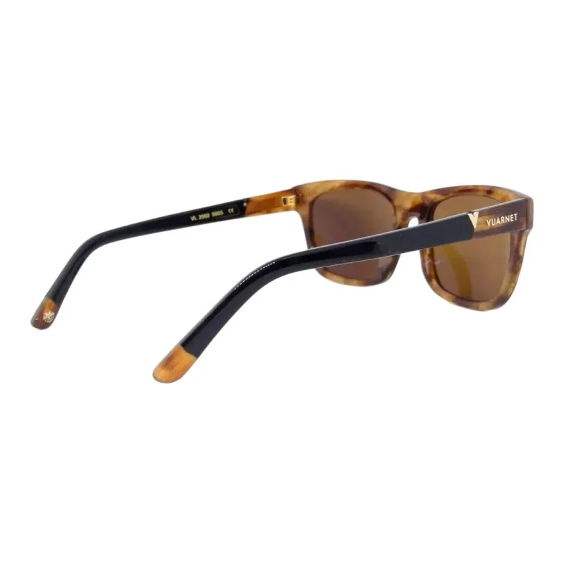Vuarnet Acetate Plastic Rectangular Sunglasses Men's Tortoiseshell-6