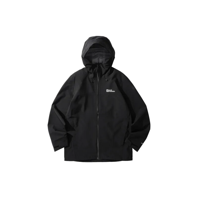 Jack Wolfskin Water-Resistant Windbreaker Jacket Men's-0