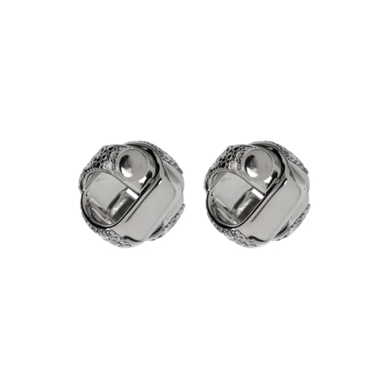 JIL SANDER Crystals Embellished Earrings-1