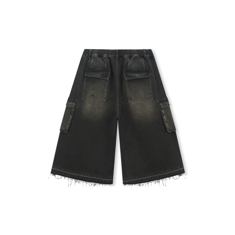 BONELESS Denim Shorts Unisex-1