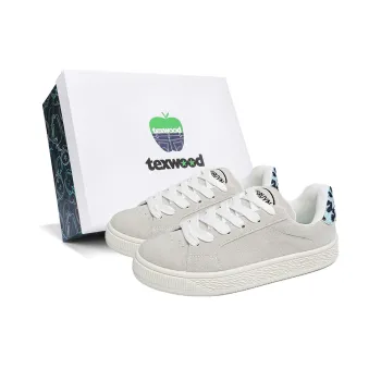 TEXWOOD Wrapping Anti Slip Shock Absorbing And Wear Resistant Low Top Skateboard Shoes Unisex Box