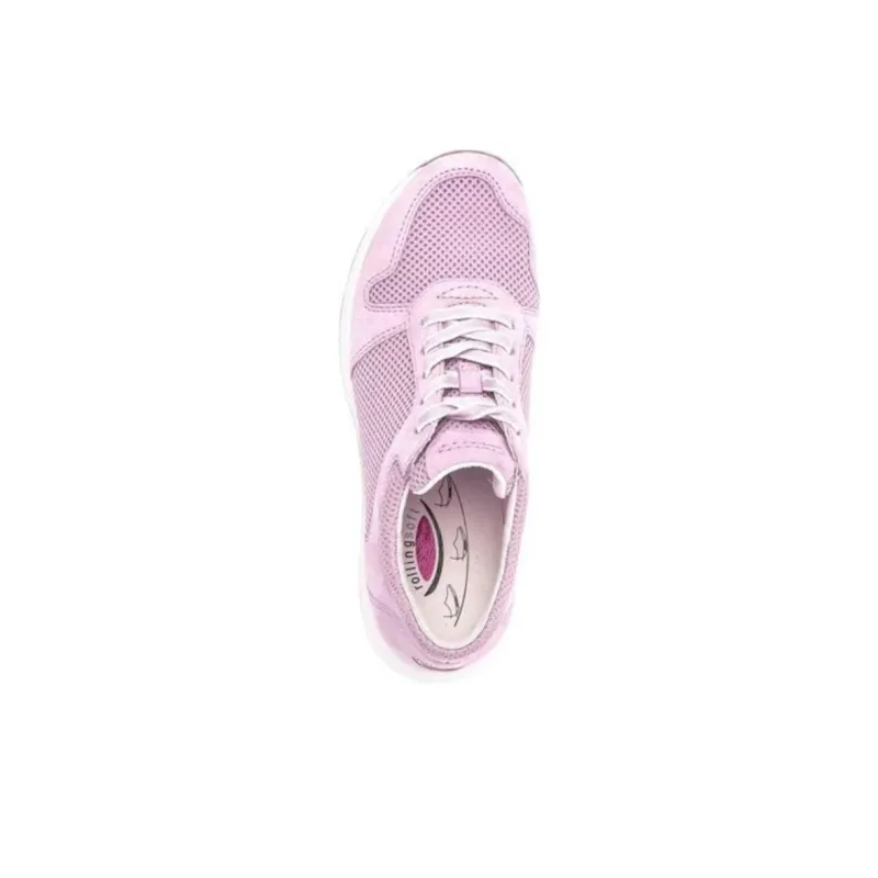 Gabor Rollingsoft Low Top Casual Shoes Women's Purple-3