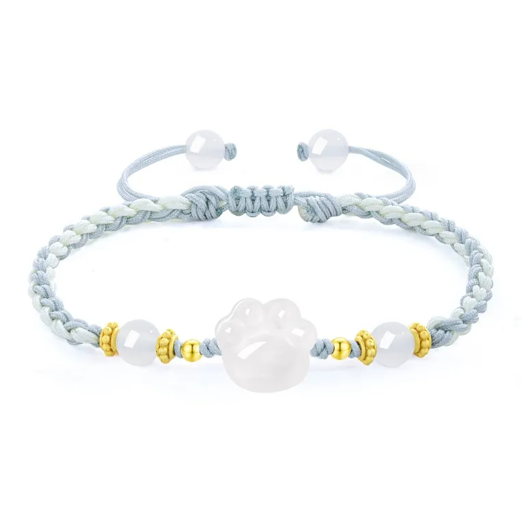 Lao Feng Xiang Chalcedony Bracelets Unisex-12